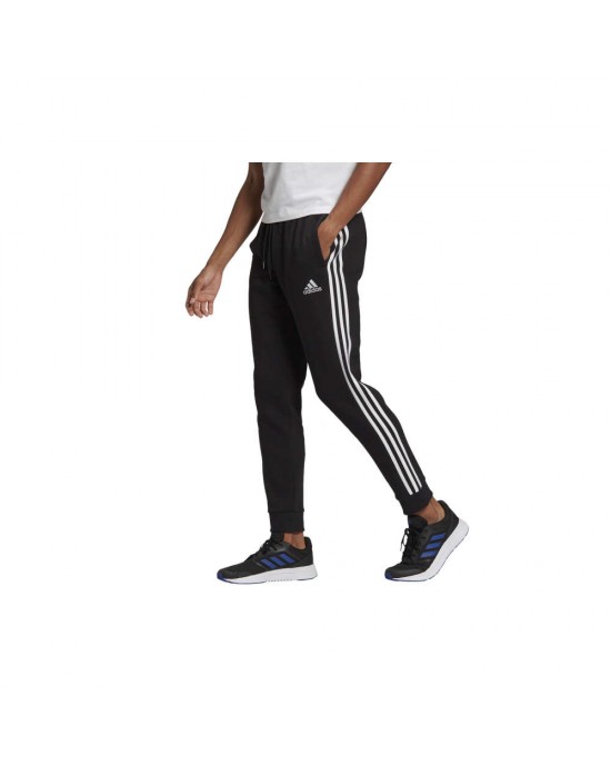 ADIDAS ESSENTIALS FRENCH TERRY TAPERED CUFF 3-STRIPES PANT MENS ΑΝΔΡΙΚΟ ΠΑΝΤΕΛΟΝΙ ΦΟΡΜΑ-GK8821