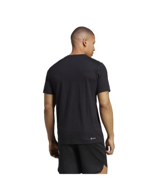 ADIDAS TRAIN ESSENTIALS FEELREADY LOGO TRAINING TEE MENS ΑΝΔΡΙΚΗ ΜΠΛΟΥΖΑ-IB8273
