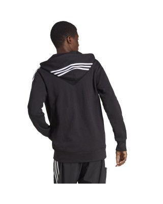 ADIDAS ESSENTIALS FRENCH TERRY 3 STRIPES FULL ZIP HOODIE JACKET MENS ΑΝΔΡΙΚΗ ΖΑΚΕΤΑ-IC0433