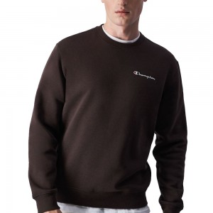 CHAMPION SMALL SCRIPT LOGO FLEECE CREWNECK HOODIE SWEATSHIRT MENS ΑΝΔΡΙΚΟ ΦΟΥΤΕΡ-219209-MS548 CHAMPION SMALL SCRIPT LOGO FLEECE CREWNECK HOODIE SWEATSHIRT MENS ΑΝΔΡΙΚΟ ΦΟΥΤΕΡ-219209-MS548
