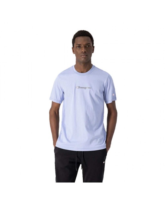 CHAMPION TRANSLUCENT SCRIPT LOGO T-SHIRT ΑΝΔΡΙΚH ΜΠΛΟΥΖΑ-217219-VS076