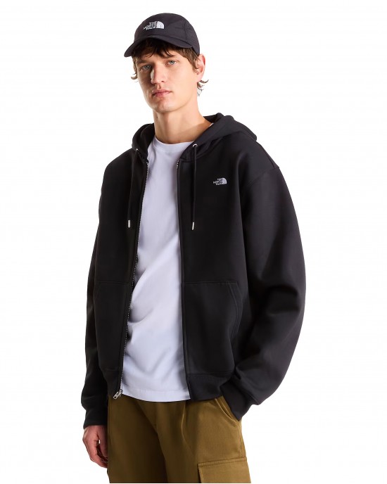 THE NORTH FACE ESSENTIAL SIMPLE DOME RELAXED FULL ZIP HOODIE JACKET MENS ΑΝΔΡΙΚΗ ΖΑΚΕΤΑ-NF0A8FDEJK3