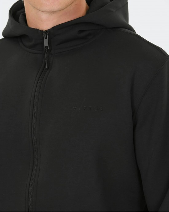 VIRTUS TARO V2 TECHNICAL FULL ZIP HOODY JACKET MENS ΑΝΔΡΙΚΗ ΖΑΚΕΤΑ-EV261864-1001