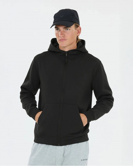 VIRTUS TARO V2 TECHNICAL FULL ZIP HOODY JACKET MENS ΑΝΔΡΙΚΗ ΖΑΚΕΤΑ-EV261864-1001