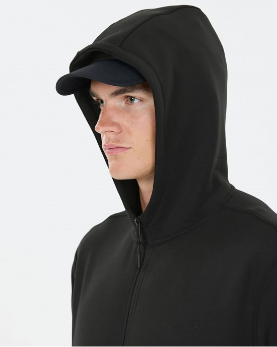 VIRTUS TARO V2 TECHNICAL FULL ZIP HOODY JACKET MENS ΑΝΔΡΙΚΗ ΖΑΚΕΤΑ-EV261864-1001