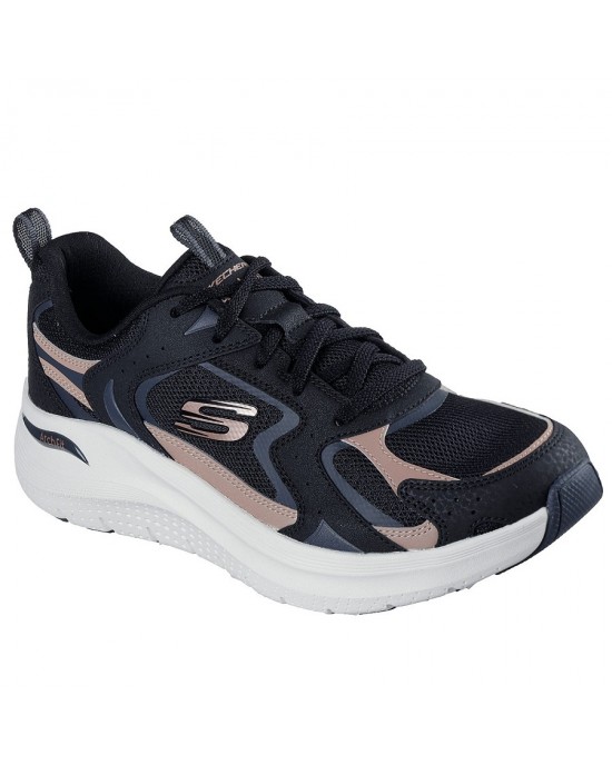 SKECHERS ARCH FIT SHOES WOMENS ΓΥΝΑΙΚΕΙΟ ΑΘΛΗΤΙΚΟ-150332-BKRG