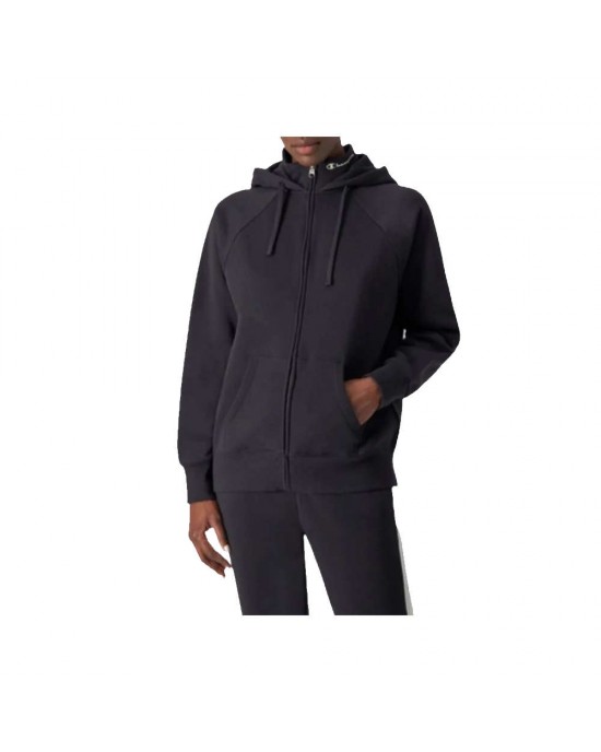 CHAMPION HOODIE FLEECE JACKET FULL ZIP ΓΥΝΑΙΚΕΙΑ ΖΑΚΕΤΑ-115572-ΚΚ001 CHAMPION HOODIE FLEECE JACKET FULL ZIP ΓΥΝΑΙΚΕΙΑ ΖΑΚΕΤΑ-115572-ΚΚ001