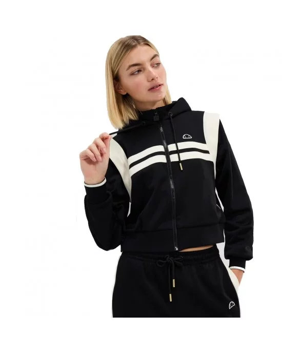 Ellesse Perna Crop Sweatjacke Damen - Verstellbare Weste Mit Abnehmbaren Ärmeln