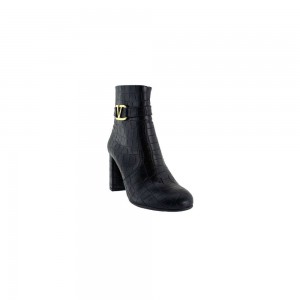 RAGAZZA CASUAL LEATHER CROCO BOOTS WOMENS-0594 RAGAZZA CASUAL LEATHER CROCO BOOTS WOMENS-0594