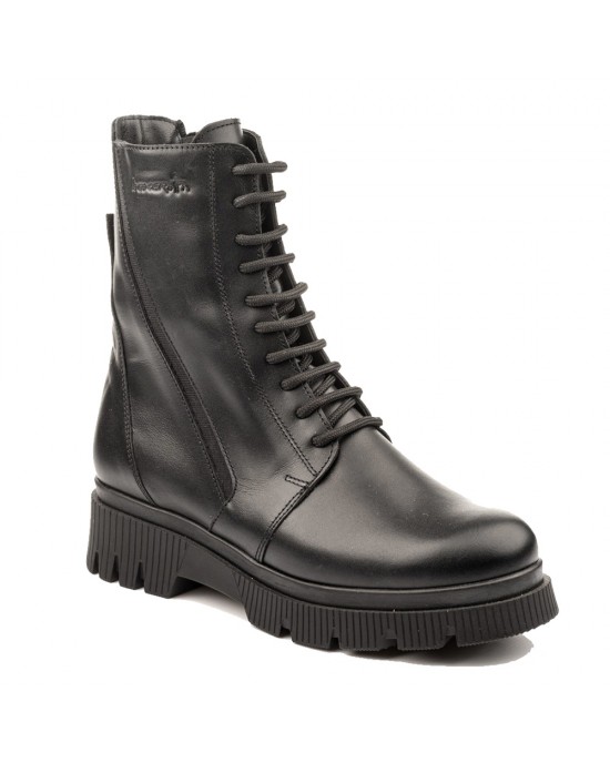 BOXER CASUAL LEATHER BOOTS WOMENS ΓΥΝΑΙΚΕΙΟ ΔΕΡΜΑΤΙΝΟ ΜΠΟΤΑΚΙ-ΑΡΒΥΛΑΚΙ-51122