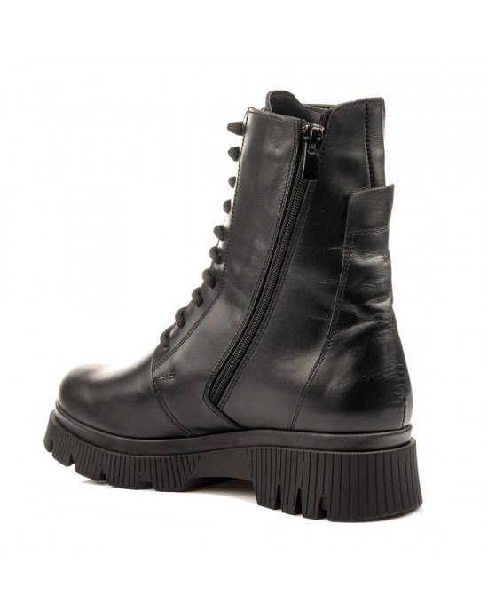 BOXER CASUAL LEATHER BOOTS WOMENS ΓΥΝΑΙΚΕΙΟ ΔΕΡΜΑΤΙΝΟ ΜΠΟΤΑΚΙ-ΑΡΒΥΛΑΚΙ-51122