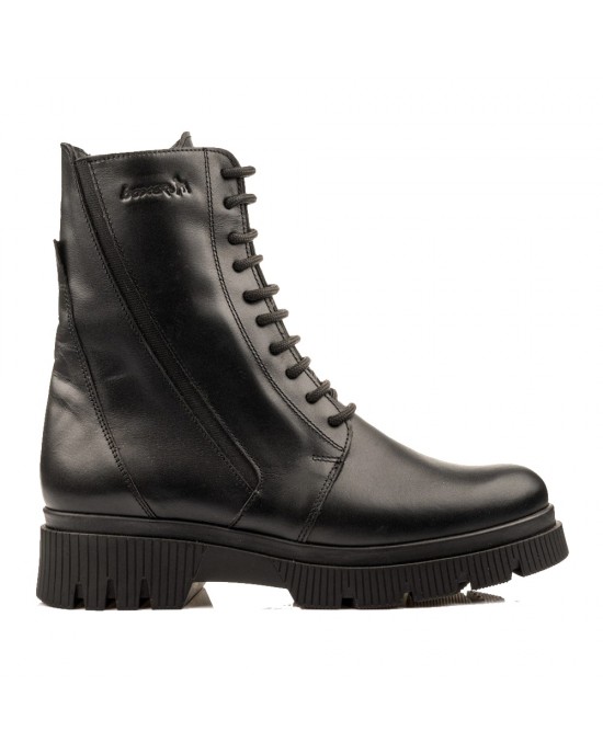 BOXER CASUAL LEATHER BOOTS WOMENS ΓΥΝΑΙΚΕΙΟ ΔΕΡΜΑΤΙΝΟ ΜΠΟΤΑΚΙ-ΑΡΒΥΛΑΚΙ-51122