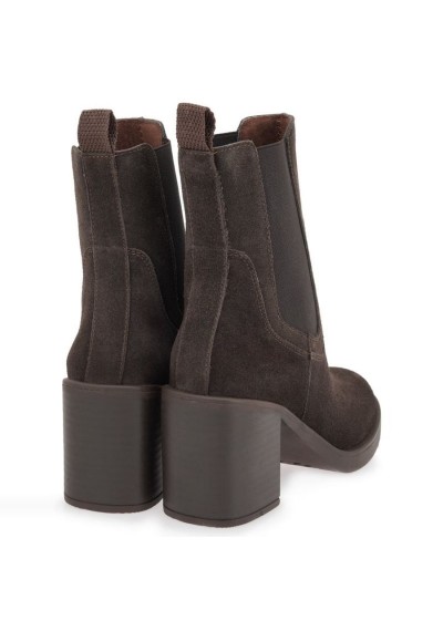 RAGAZZA CASUAL LEATHER SUEDE WOMENS BOOTS ΓΥΝΑΙΚΕΙΟ ΔΕΡΜΑΤΙΝΟ-ΚΑΣΤΟΡΙ ΜΠΟΤΑΚΙ-0374