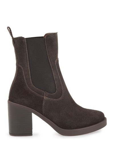 RAGAZZA CASUAL LEATHER SUEDE WOMENS BOOTS ΓΥΝΑΙΚΕΙΟ ΔΕΡΜΑΤΙΝΟ-ΚΑΣΤΟΡΙ ΜΠΟΤΑΚΙ-0374