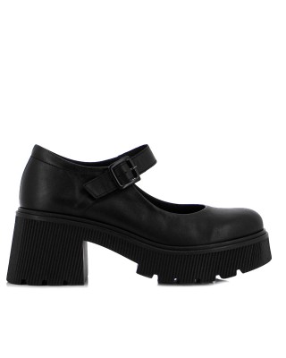RAGAZZA CASUAL LEATHER CHUNKY LOAFERS WOMENS ΓΥΝΑΙΚΕΙΑ ΔΕΡΜΑΤΙΝΗ ΜΠΑΡΕΤΑ-ΜΟΚΑΣΙΝΙ-0598