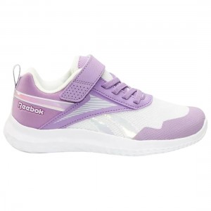 REEBOK RUSH RUNNER 5 ELASTIC LACE TOP STRAP SHOES KIDS GIRLS ΠΑΙΔΙΚΟ ΑΘΛΗΤΙΚΟ ΚΟΡΙΤΣΙ-100250813