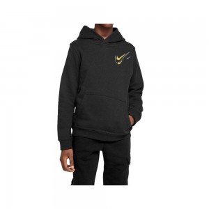 NIKE SPORTSWEAR SWOOSH FLEECE HOODIE KIDS ΠΑΙΔΙΚΟ ΦΟΥΤΕΡ-DX2295-011 NIKE SPORTSWEAR SWOOSH FLEECE HOODIE KIDS ΠΑΙΔΙΚΟ ΦΟΥΤΕΡ-DX2295-011