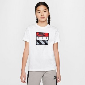 NIKE AIR T-SHIRT KIDS ΠΑΙΔΙΚΗ ΜΠΛΟΥΖΑ-HQ4419-100 NIKE AIR T-SHIRT KIDS ΠΑΙΔΙΚΗ ΜΠΛΟΥΖΑ-HQ4419-100